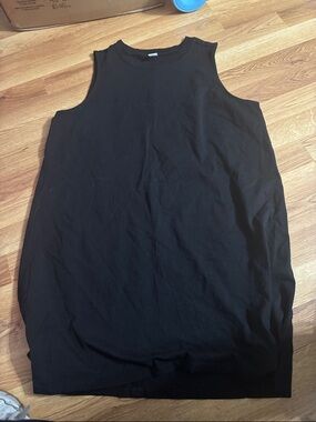 Old Navy Black Sleeveless Shift Dress